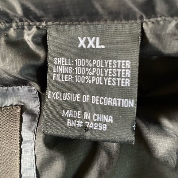 Ben Sherman Puffer Jacket.  XXL  Black - Picture 2 of 6